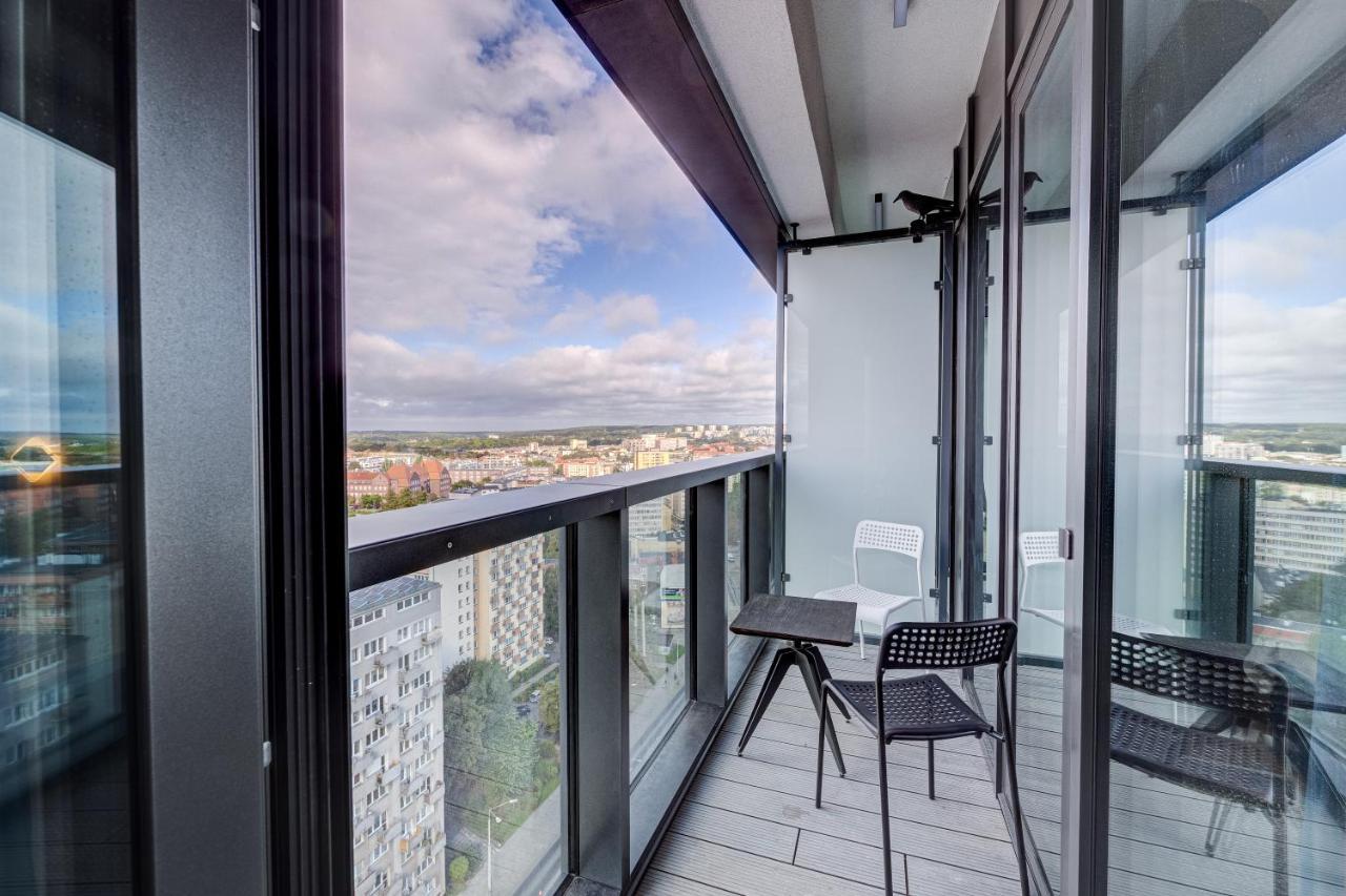 Aleda Tower, 14 Floor, Balkon Apartamento Estetino Exterior foto